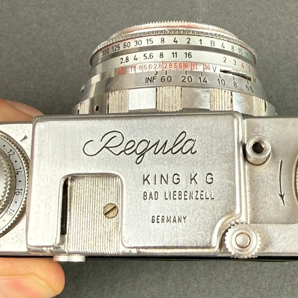 Regula King KG Gipsy 35mm Camera Steinheil Munchen 45mm Lens Vintage Good